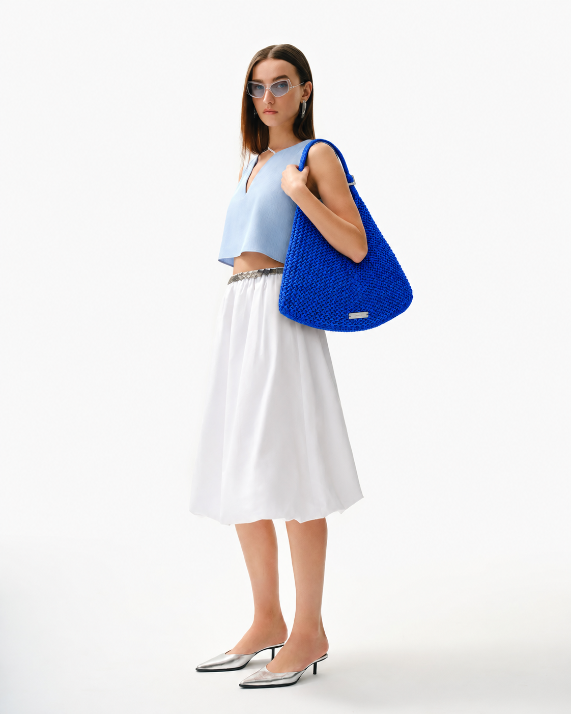 KNTLGY-Kntlgy Cobalt Loop Bag-Accessory-2-milagron.live