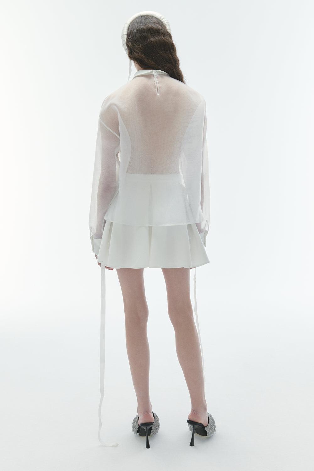 Karrla-Rose Embroidered Organza Blouse-Bluz-3-milagron.live