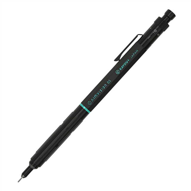 Kayou Plus Aimvision Mekanik Kurşun Kalem Stone Black Kamp-Aisbk