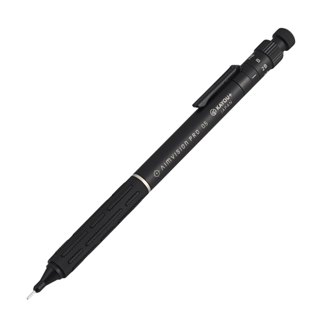 Kayou Plus Aimvision Pro Teknik Çizim Mekanik Kurşun Kalem Meteor Black Kamp-Aipbk