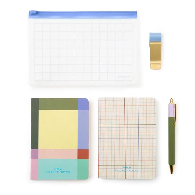 Kikkerland-Kikkerland Inkerie On The Go Stationery Set Kırtasiye Seti-Kalem Seti-1-milagron.live