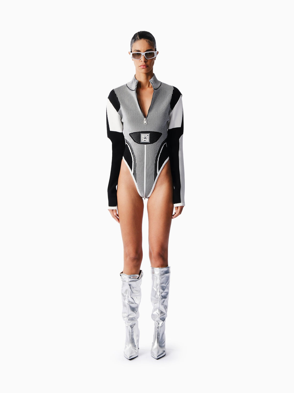 Kntlgy-Matrix Bodysuit-Bodysuit-2-milagron.live