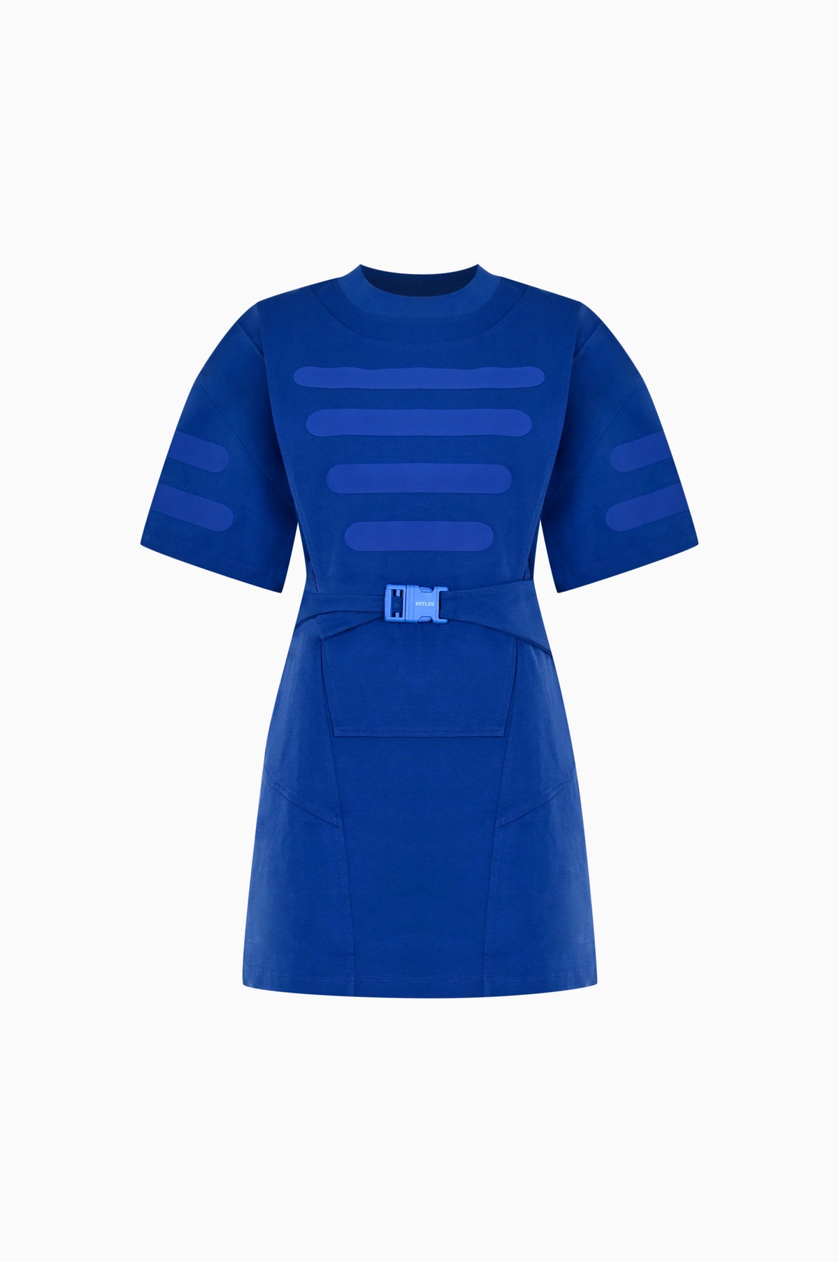 Kntlgy-Mavi Sweatshirt Elbise-Elbise-1-milagron.live