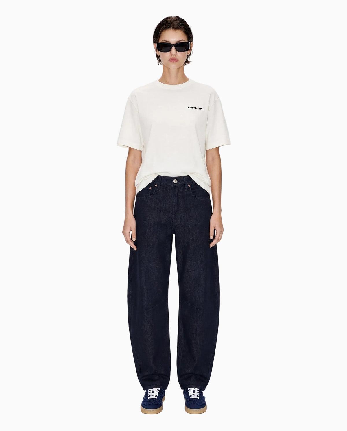 Kntlgy-Move Oversize Beyaz T Shirt-T-Shirts-2-milagron.live