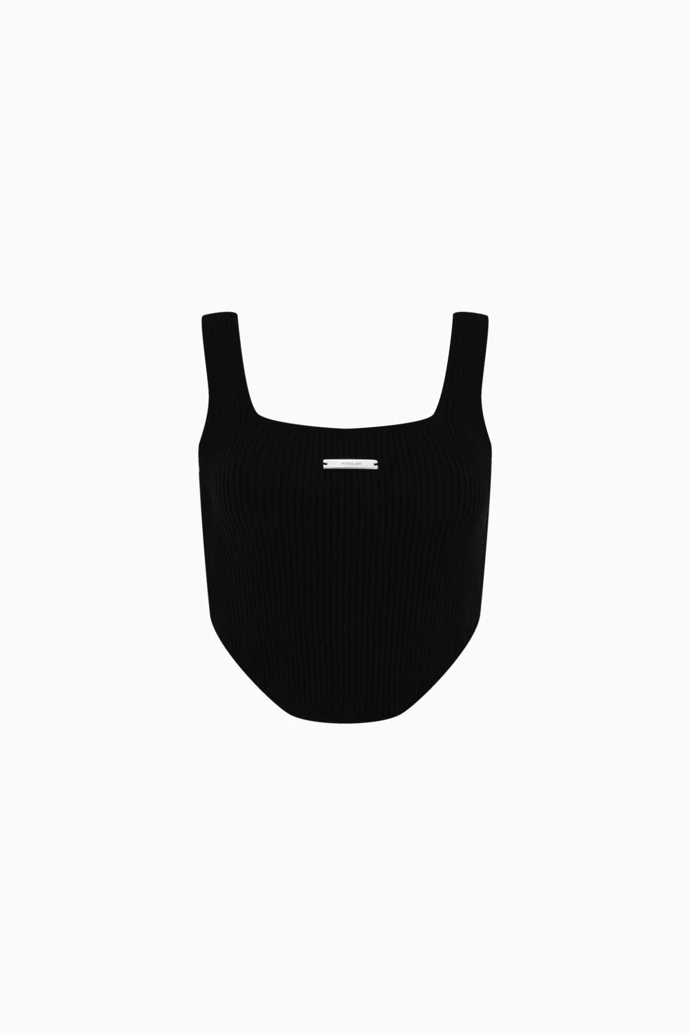 Kntlgy-SORUNLU - Crooked Triko Crop Top-Top-1-milagron.live