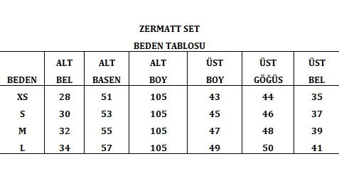 Zermatt Fermuarlı Kısa Kesim Üst ve Bol Paça Eşofman Altı 3 İplik Şardonlu Takım - 11