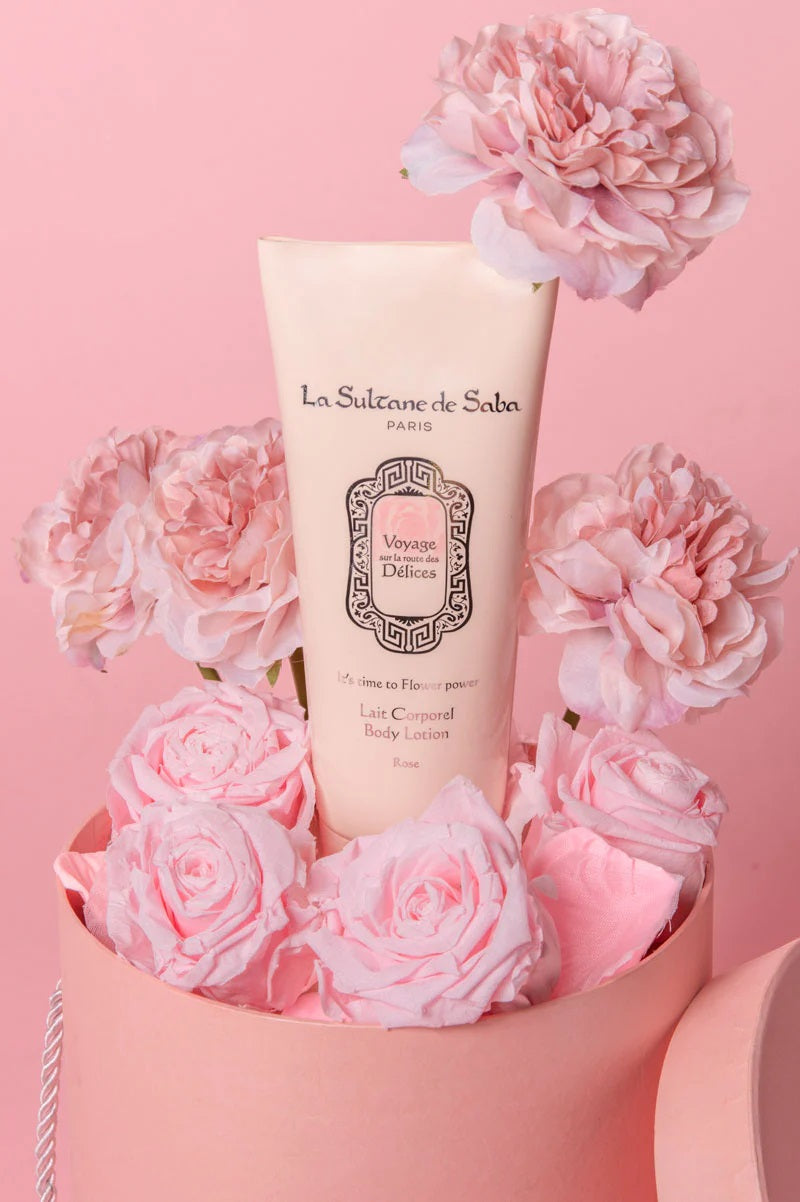 La Sultane De Saba-Body Lotion Rose - Delices-Vücut Losyonu-2-milagron.live