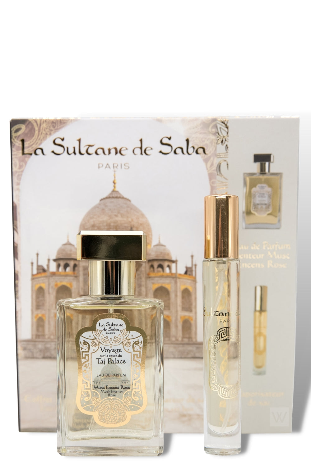 La Sultane De Saba-Perfume Set Musk Incense Rose - Taj Palace-Parfüm-1-milagron.live