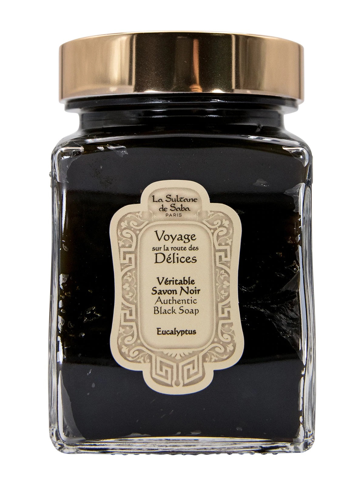 La Sultane De Saba-Real Black Soap With Eucalyptus Essential Oil-Sabun-1-milagron.live