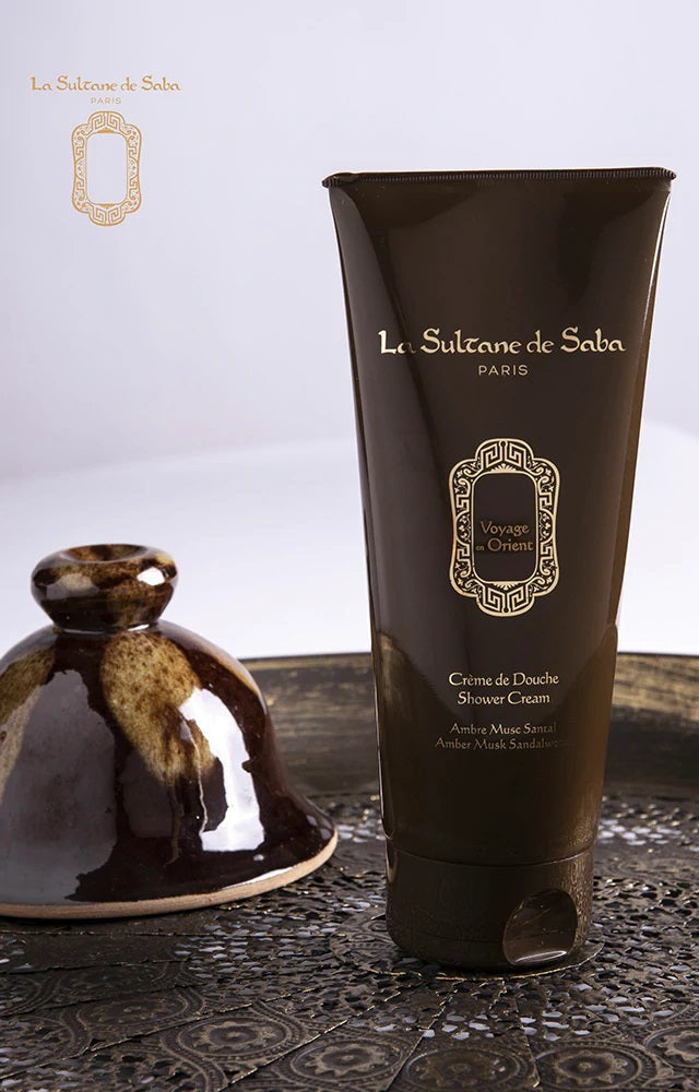 La Sultane De Saba-Shower Cream Amber Musk Sandalwood - Orient-Duş Jeli-2-milagron.live