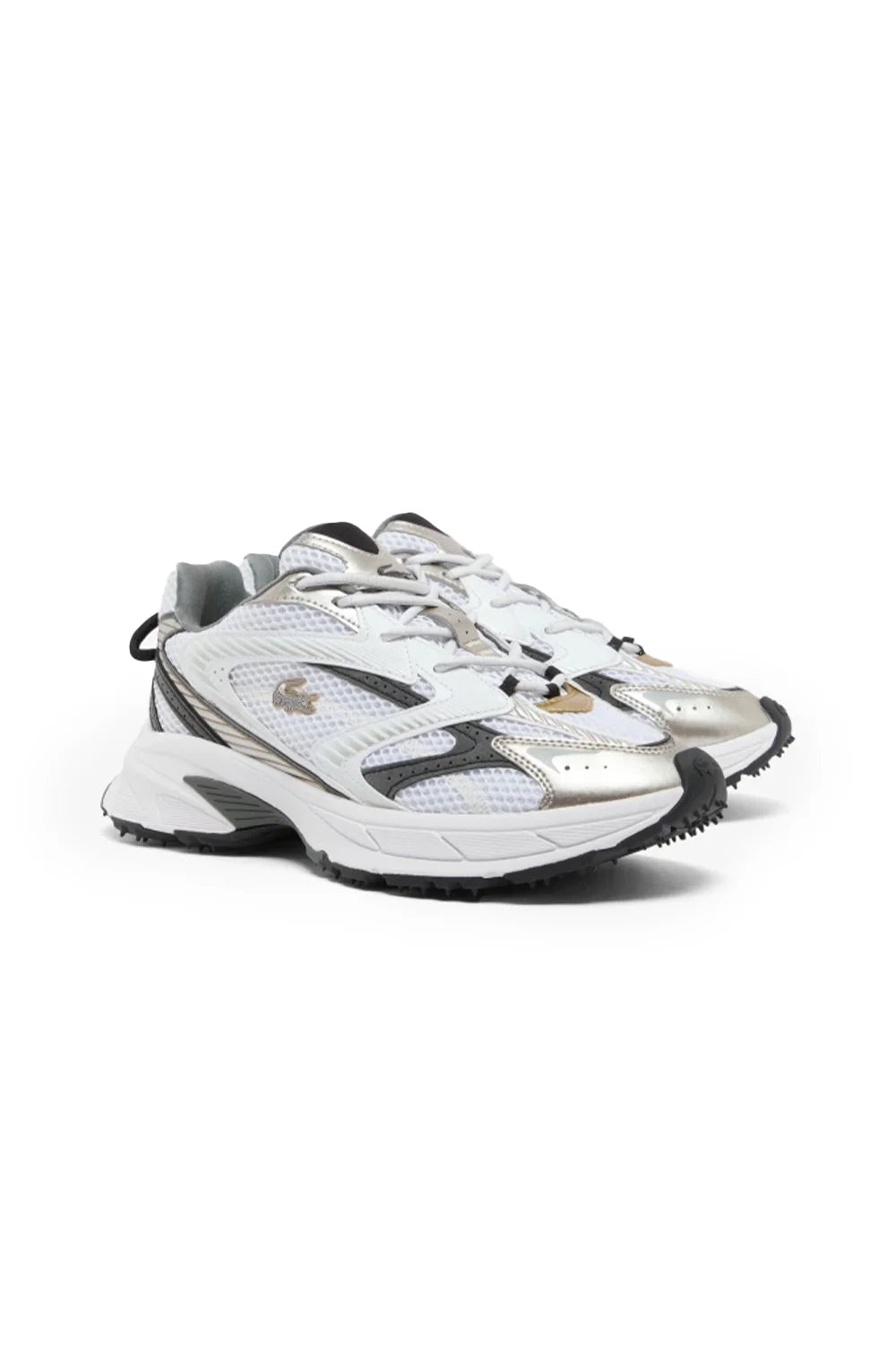 Lacoste-Neo Shot Erkek Gümüş Sneaker-Sneakers-2-milagron.live