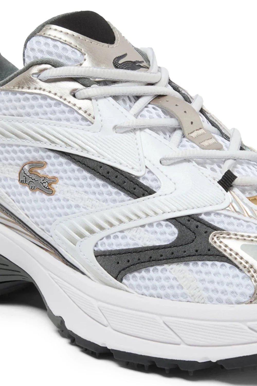 Lacoste-Neo Shot Erkek Gümüş Sneaker-Sneakers-6-milagron.live