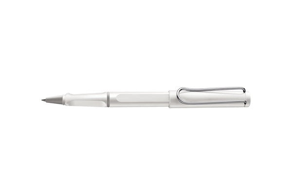 Lamy-Safari Roller Kalem Metal Klips Beyaz-Roller Kalem-1-milagron.live