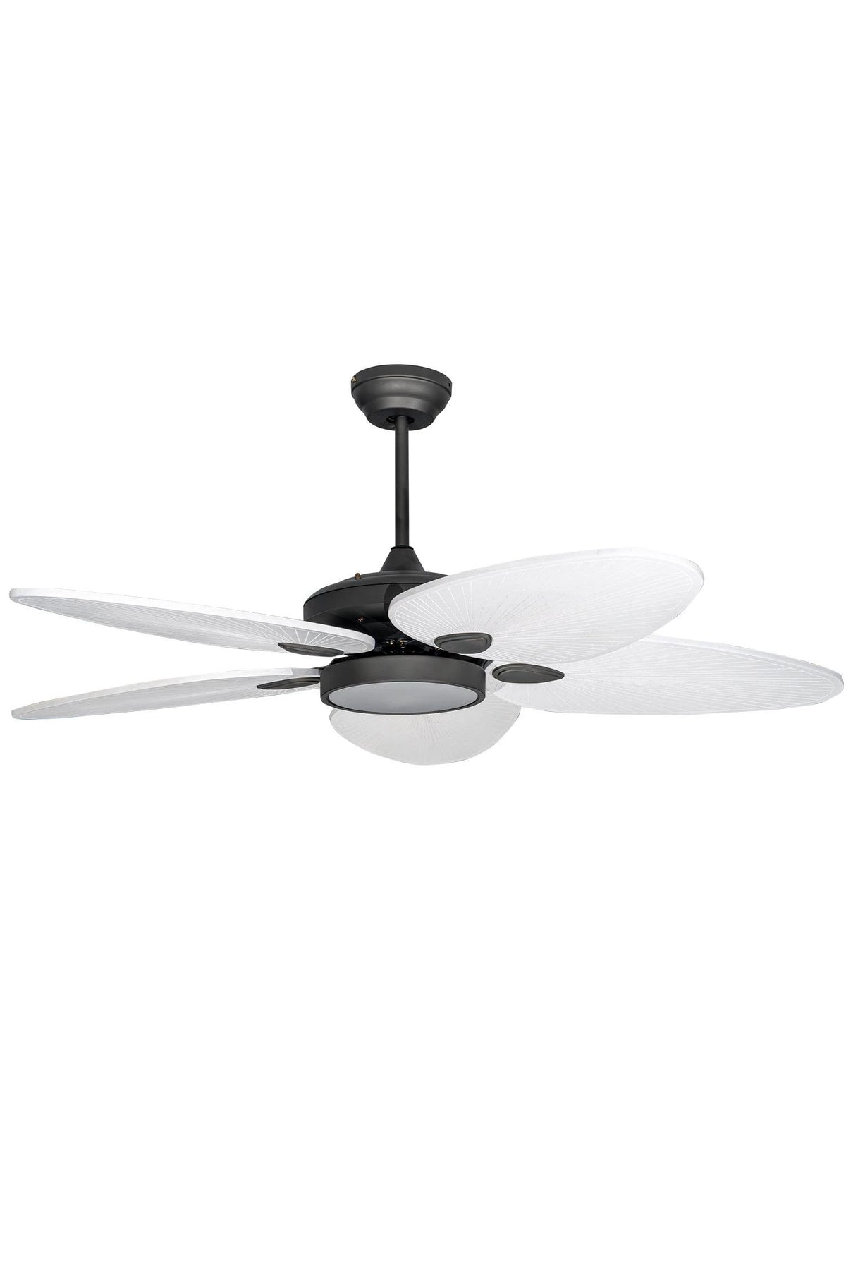 Lasttouch-Arven Aydınlatmalı Tavan Vantilatörü, 132 Cm - 5 Kanatlı, Beyaz Kanat-Aydınlatmalı Tavan Vantilatörleri-1-milagron.live