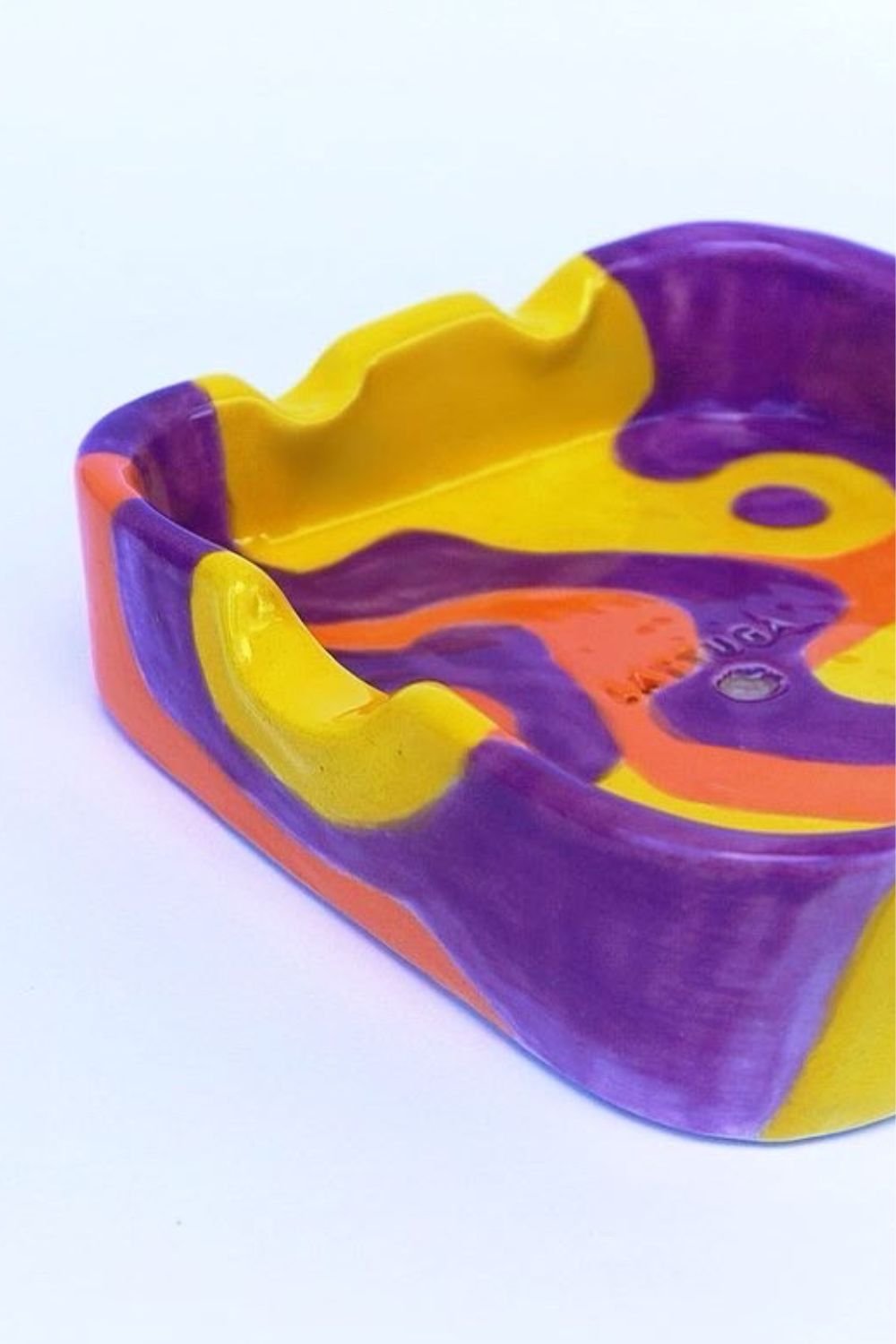 Lattuga Ceramics-Abstract Kül Tablası-Küllük-2-milagron.live