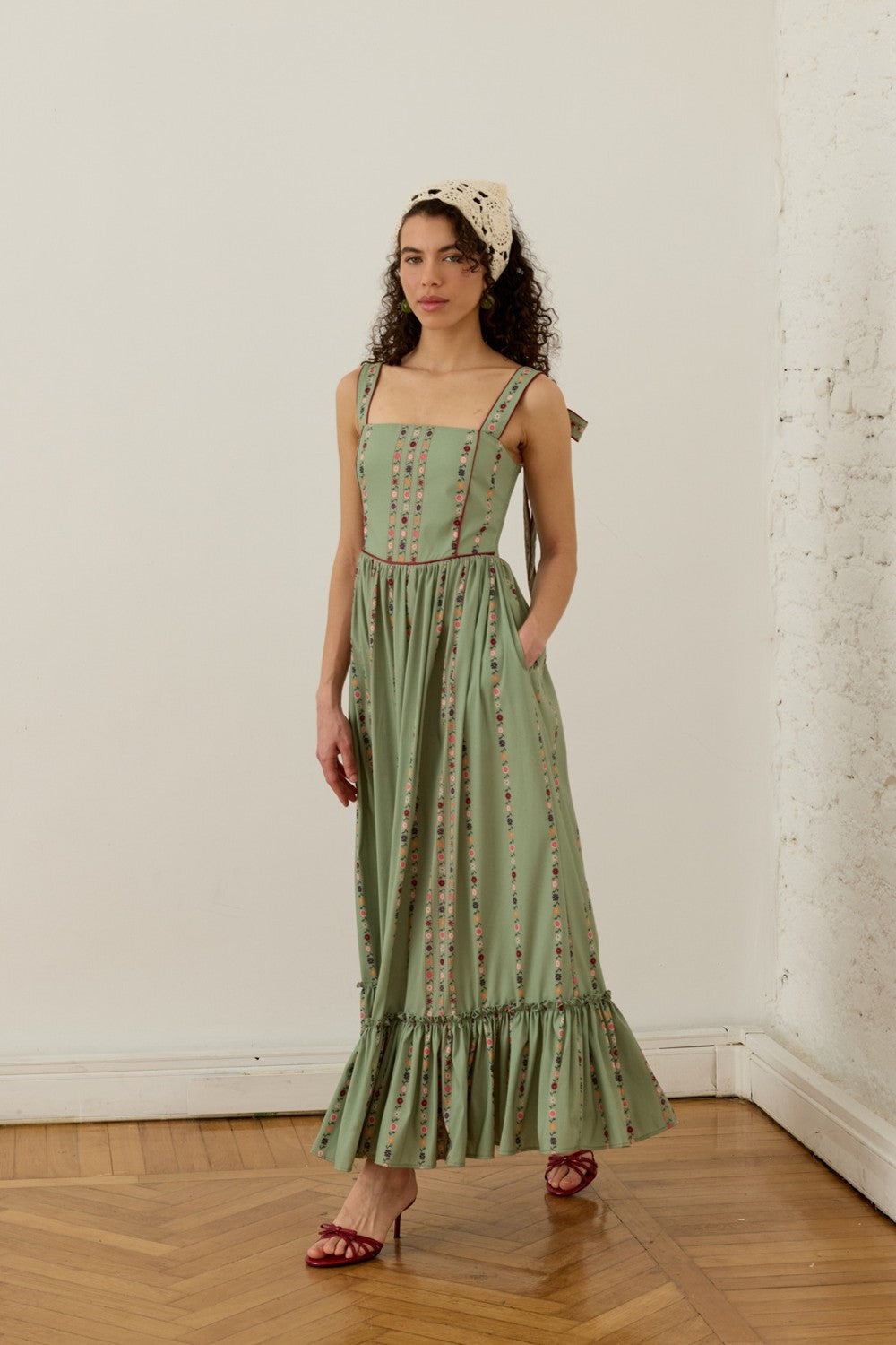 Maya Maxi Elbise - 1