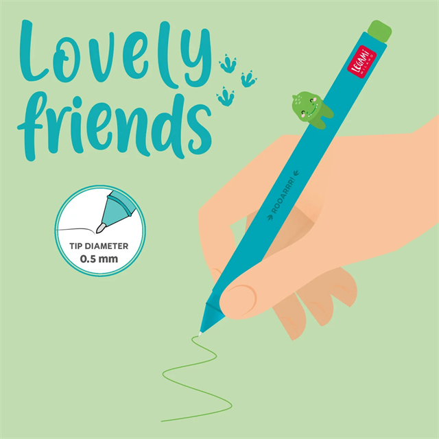 Legami-Legami Lovely Friends Dinozor Jel Kalem Cppkit7-Jel Kalem-3-milagron.live