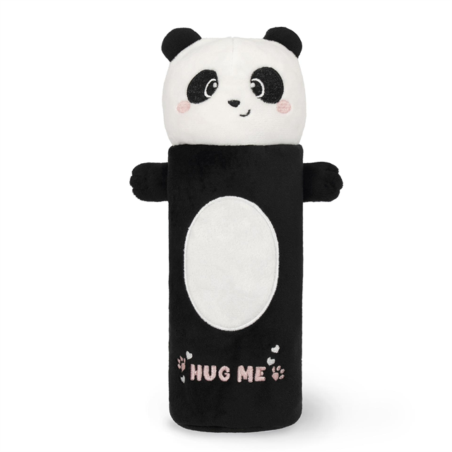 Legami-Peluş Kalemlik, Panda Figürlü - 24,5x8 Cm-Kalemlik-1-milagron.live