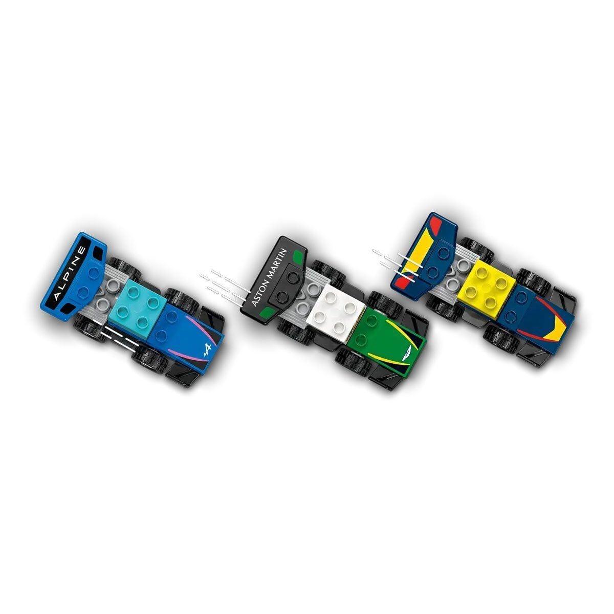 10445 Lego Duplo F1 Takımı Yarış Arabaları Ve Sürücüleri 70 Parça +2Aş
