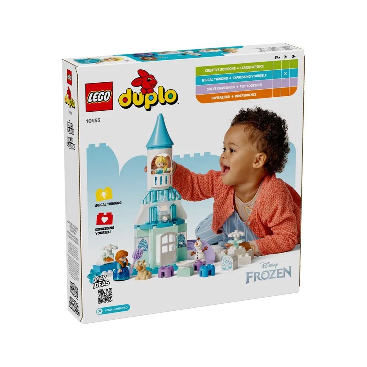 10455 Lego Duplo Anna Ve Elsa'Nın Karlar Ülkesi Şato Partisi 54 Parça +2 Yaş
