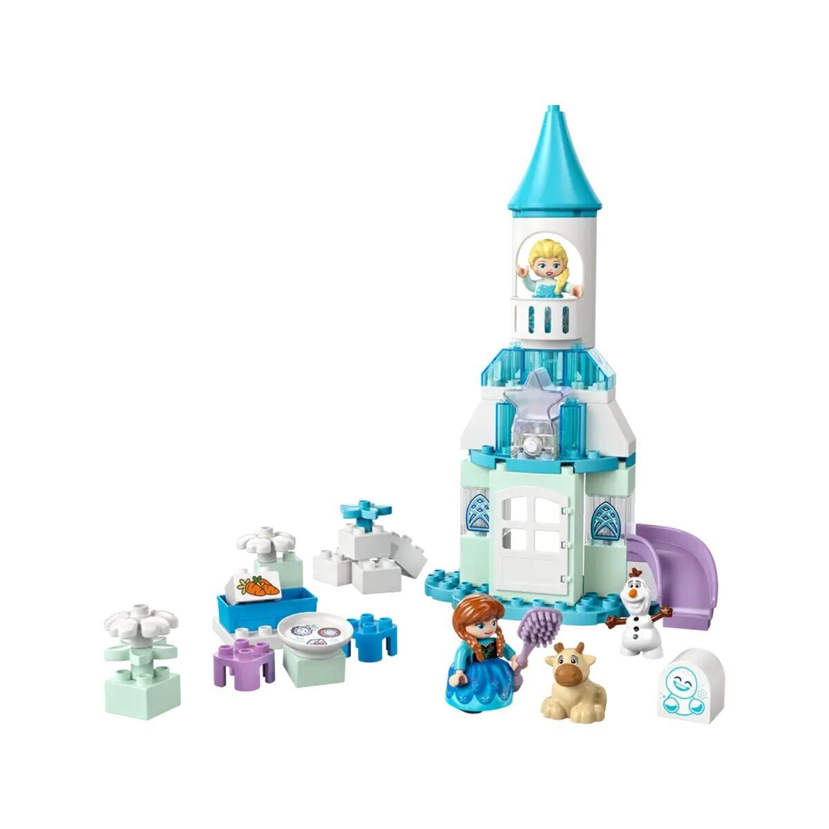 10455 Lego Duplo Anna Ve Elsa'Nın Karlar Ülkesi Şato Partisi 54 Parça +2 Yaş