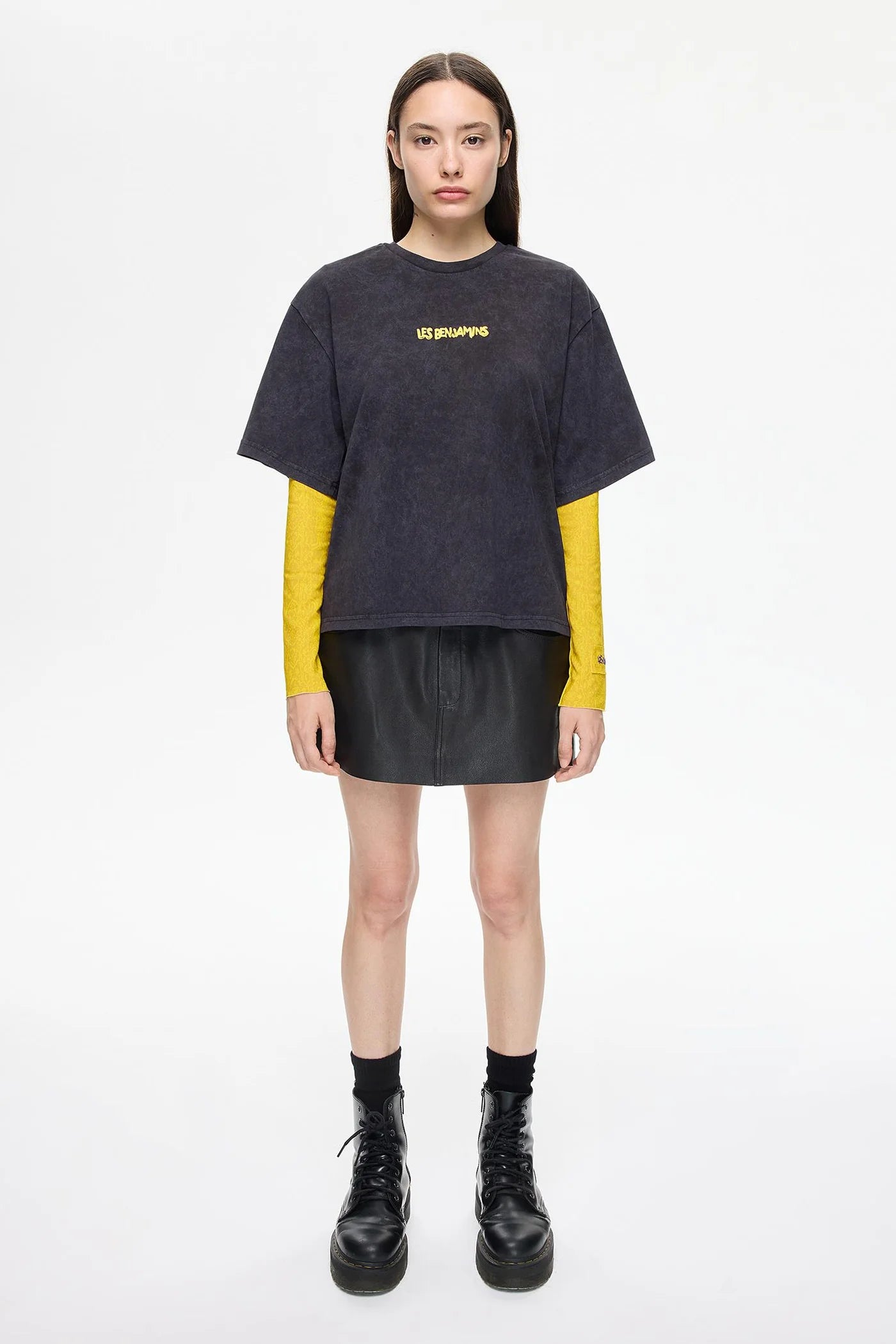 Les Benjamins-Boxed Tee 009-T-Shirts-1-milagron.live