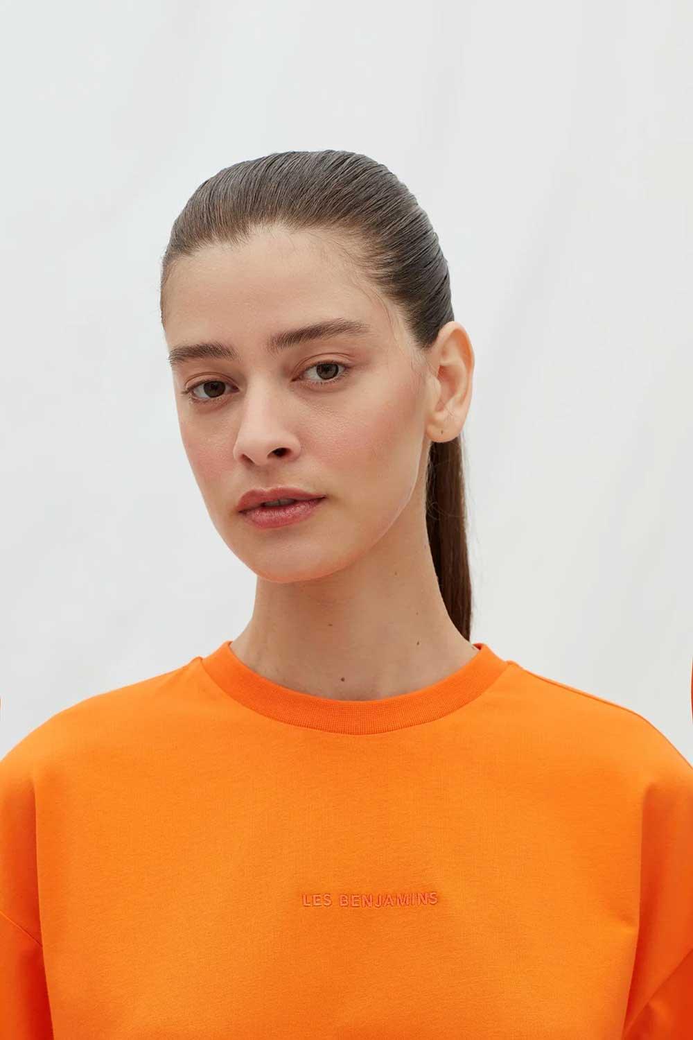Les Benjamins-Cropped Oversized Tee 002-T-Shirts-6-milagron.live