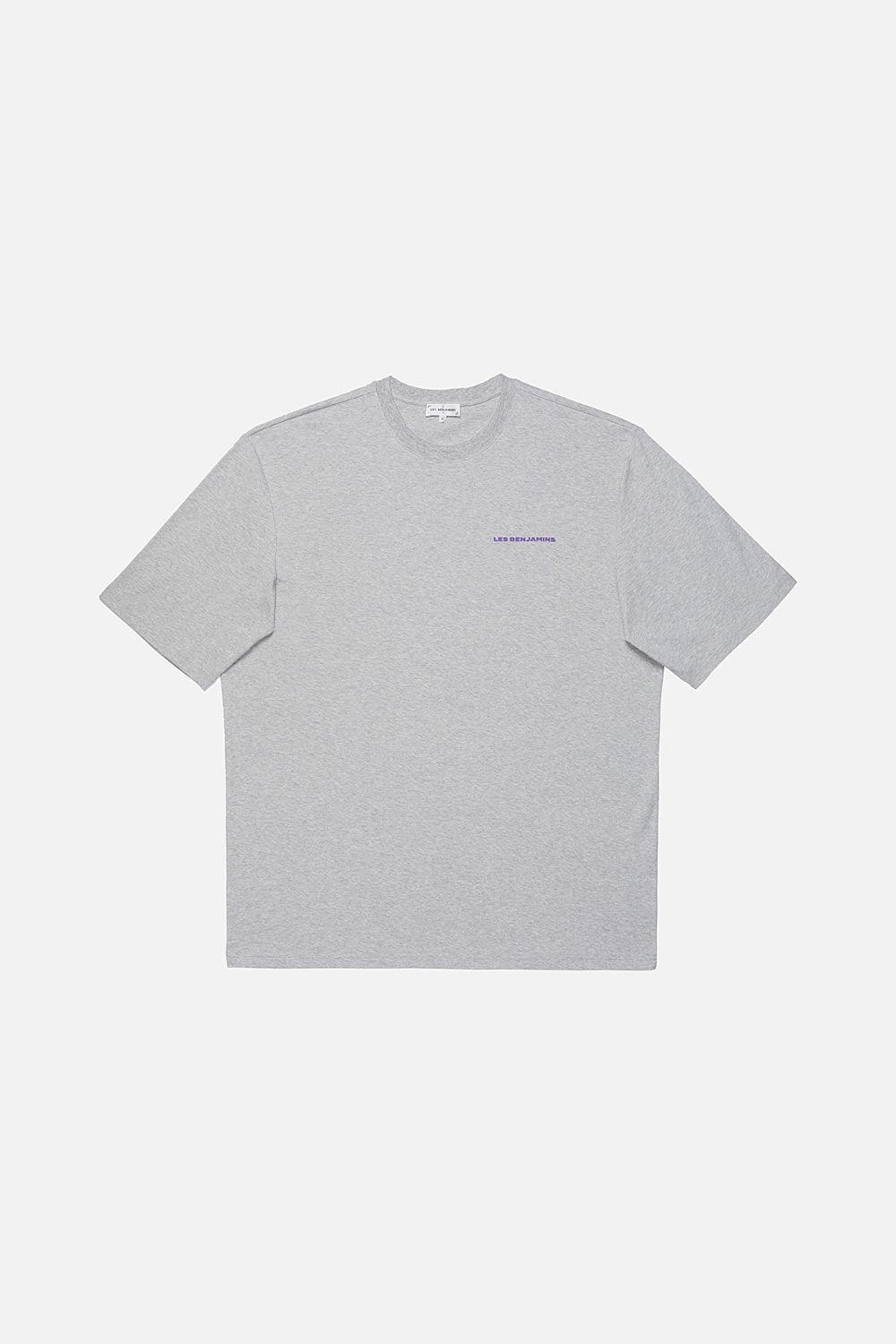 Les Benjamins-Men Oversized Tee 003 - Light Grey-T-Shirts-3-milagron.live