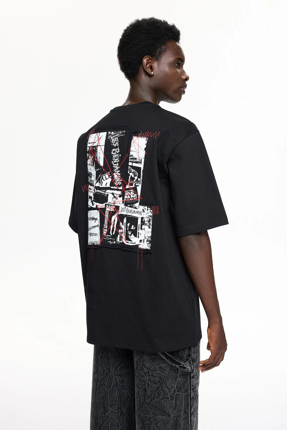 Les Benjamins-Oversized Tee 016-Sweatshirts & Hoodies-6-milagron.live