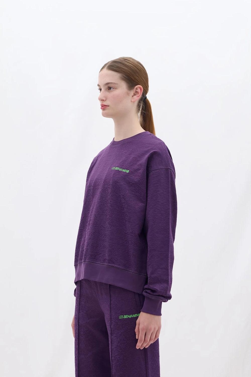 Les Benjamins-Regular Sweatshırt 009-Sweatshirts & Hoodies-3-milagron.live