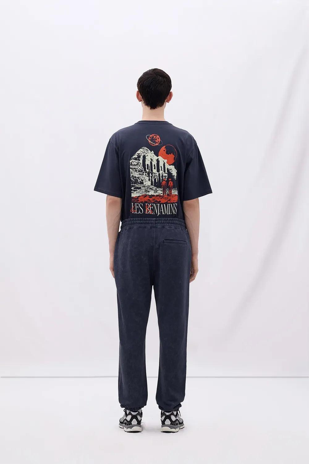 Les Benjamins-Relaxed Sweatpant 009-Eşofman-4-milagron.live