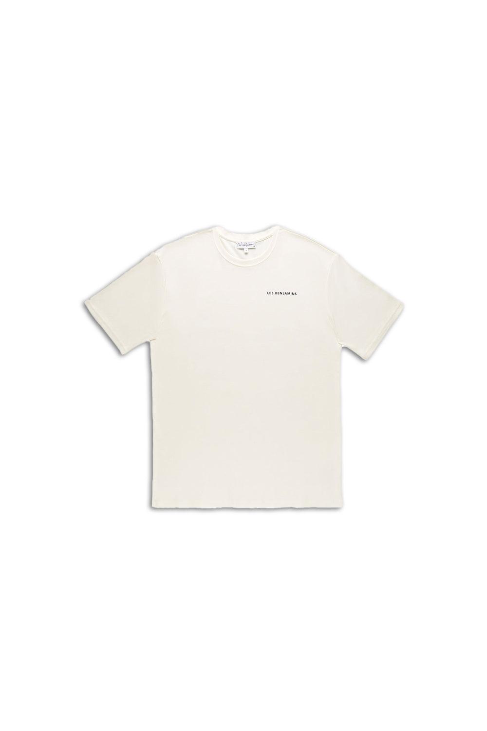 Les Benjamins-Short Sleeve Tee 009 - Off White-T-Shirts-2-milagron.live
