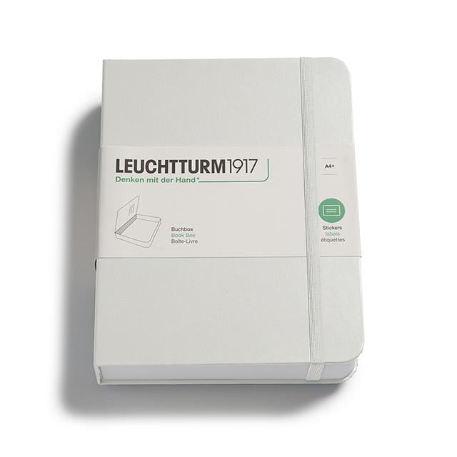 Leuchtturm 1917-Leuchtturm1917 Book Box Kitap Kutusu Light Grey 368172-Özel Kutular-1-milagron.live