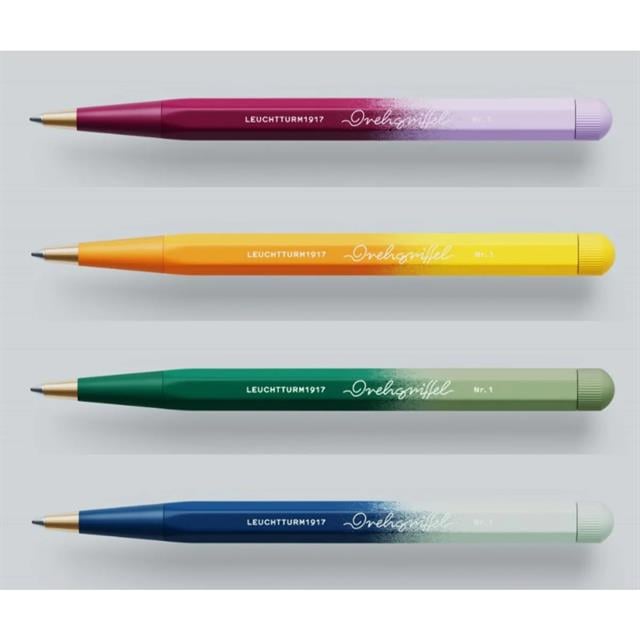 Leuchtturm 1917-Leuchtturm1917 Drehgriffel Nr. 1 Tükenmez Kalem 2025 Limited Handmade Gradient Edition Rising Sun / Lemon 372934-Tükenmez Kalem-4-milagron.live