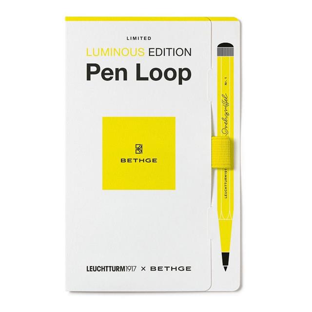 Leuchtturm 1917 X Bethge Luminous Limited Edition Pen Loop Kalem Tutacağı Luminous Yellow 400489