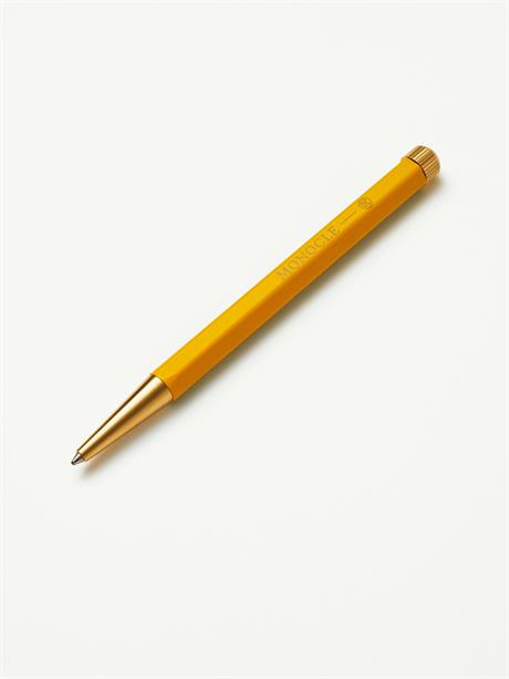 Leuchtturm 1917-Leuchtturm 1917 X Monocle Drehgriffel Tükenmez Kalem Sarı 363382-Tükenmez Kalem-3-milagron.live