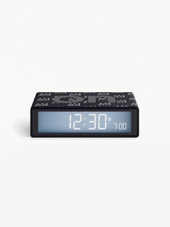 Lexon-Flip + Alarm Saat X X Jean Michel Basquiat Crown-Alarm Saatler-1-milagron.live