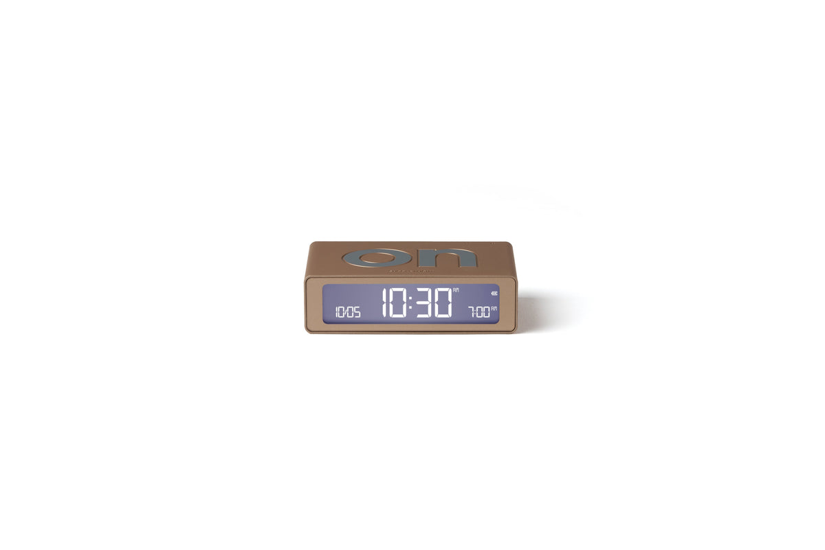Lexon-Lexon Flip Mini Şarj Edilebilir Alarm Saat Dore-Alarm Saatler-1-milagron.live