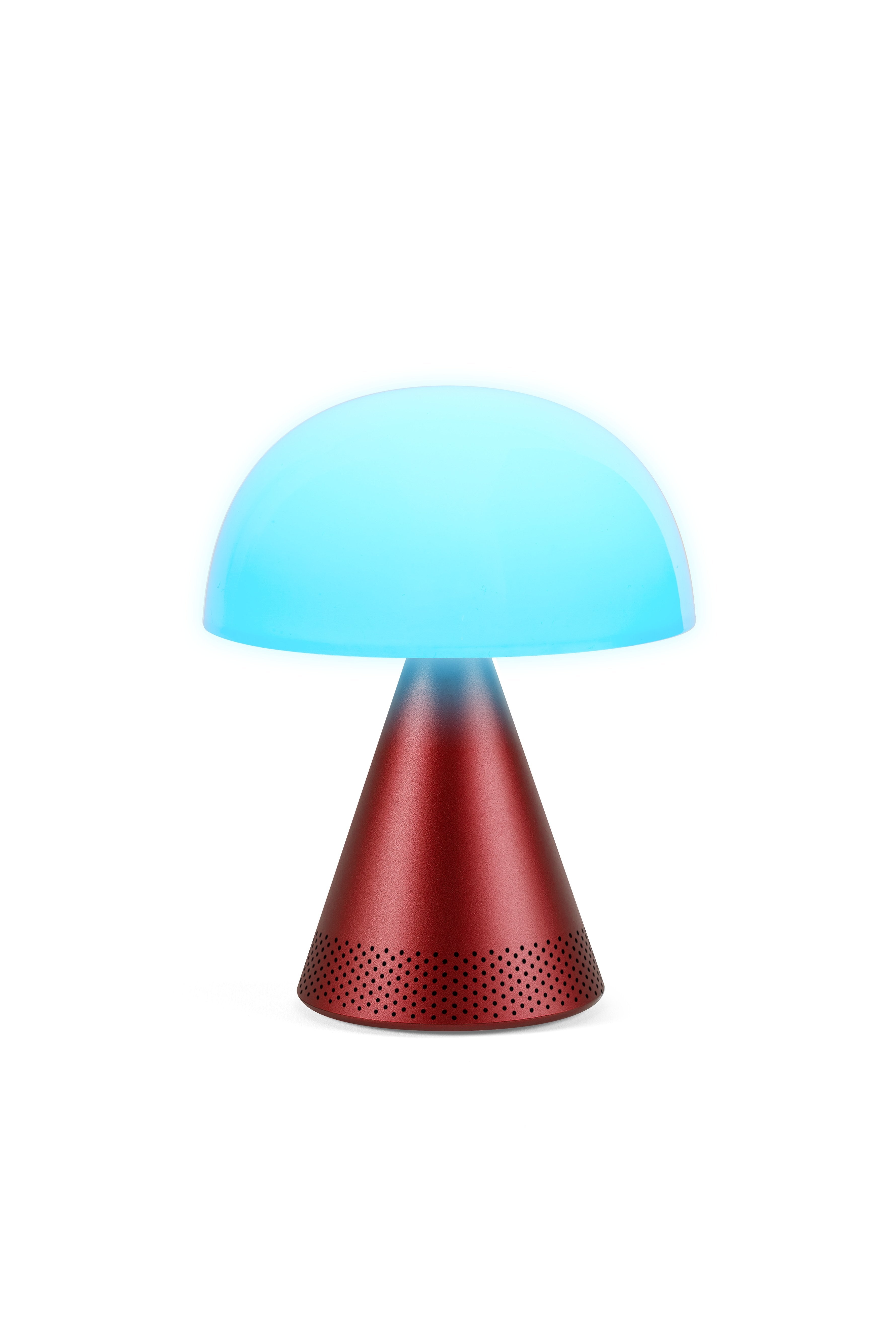 Lexon-Mina L Led Lamba Ve Bluetooth Hoparlör Koyu Kırmızı-Aydınlatmalar-4-milagron.live