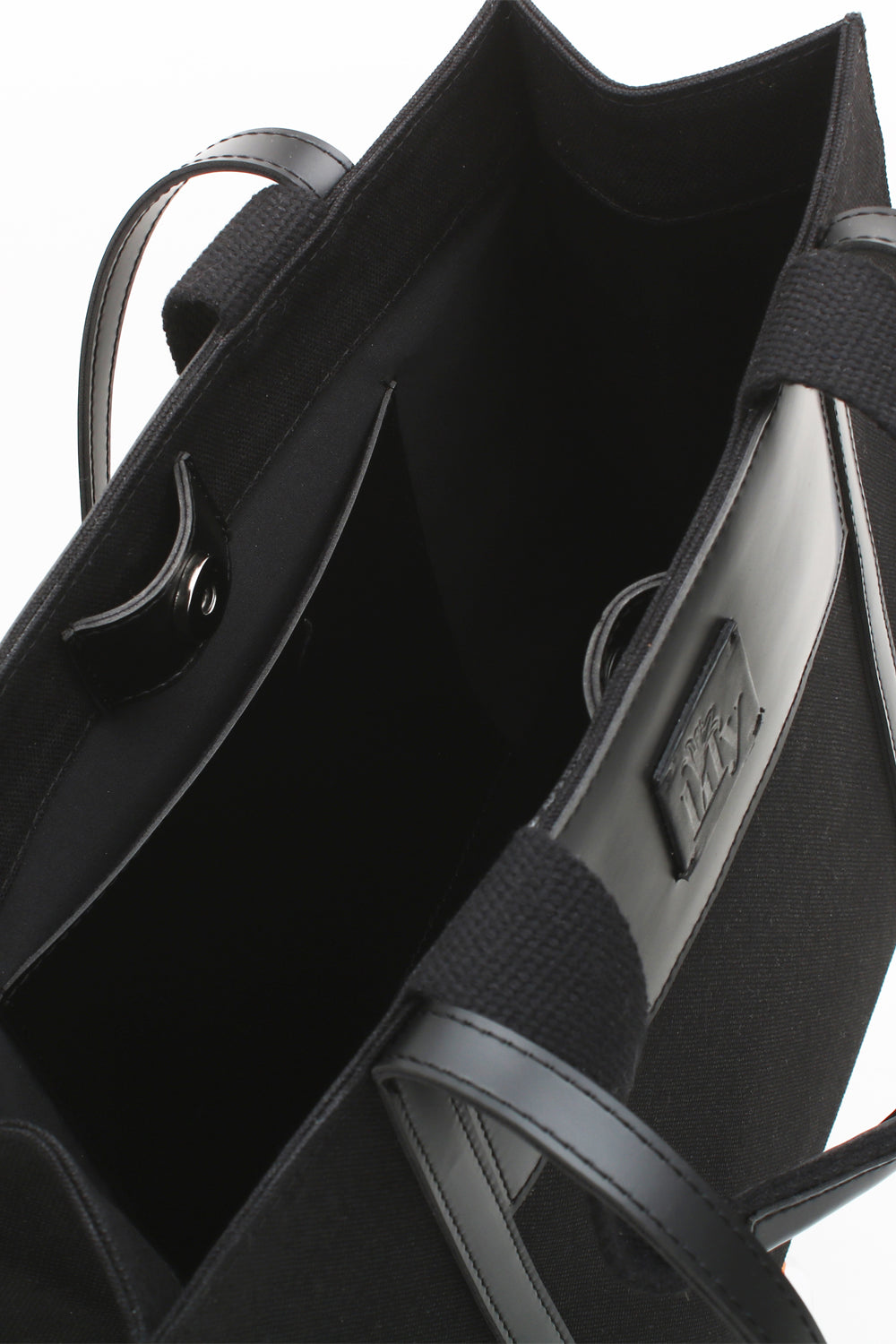 Black Canvas Tote Bag - 6