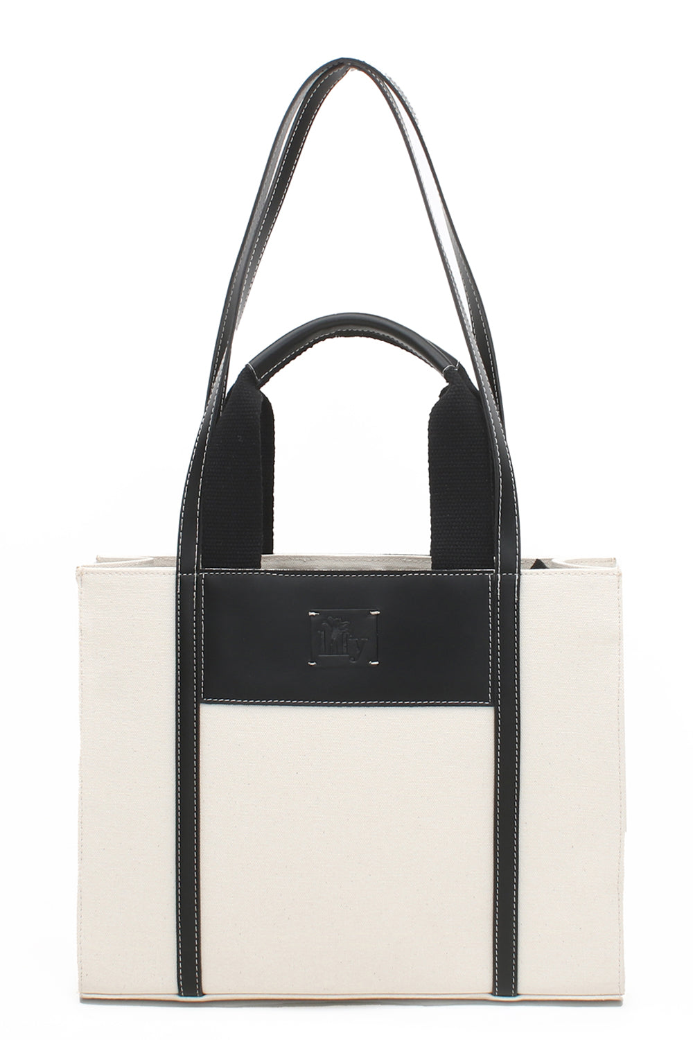 Ecru Canvas Tote Bag - 1