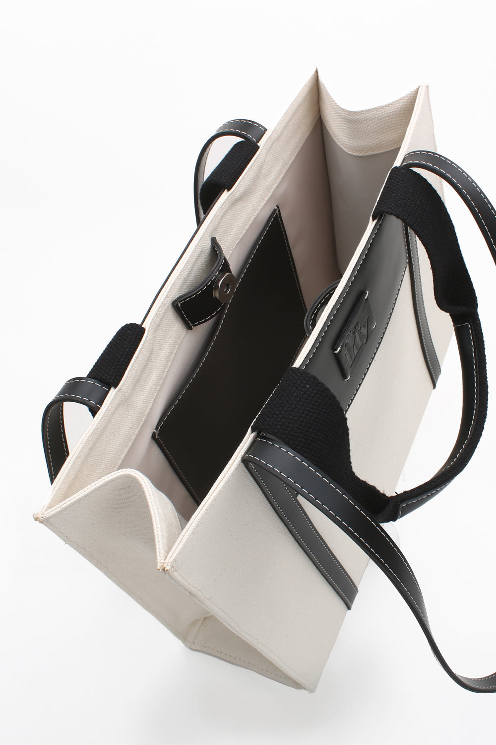 Ecru Canvas Tote Bag - 6