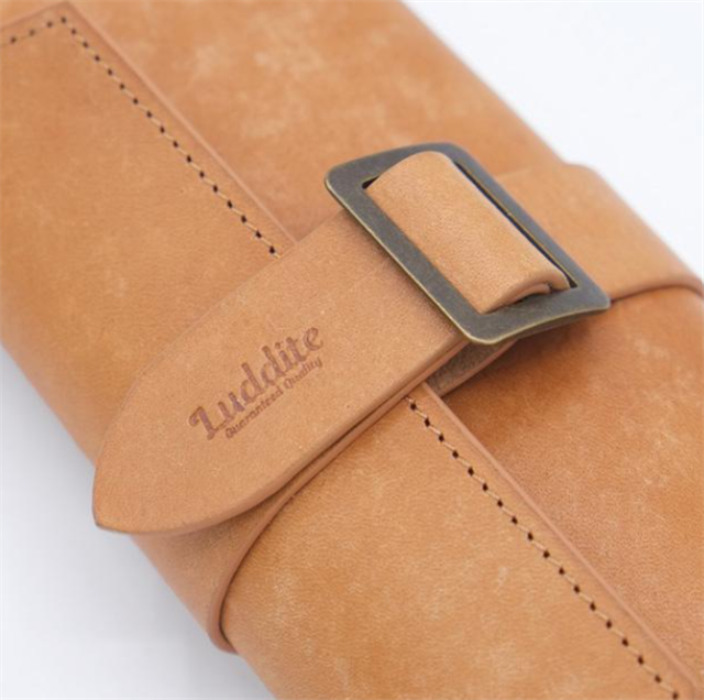 Luddite-Luddite Limited Edition Hand Made Maya Derisi Rulo Kalemlik Camel-Kalem Çantası-6-milagron.live