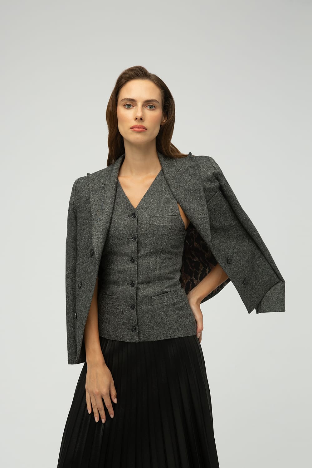 MAXIMUS-Ester Yün Blazer Ceket-Ceket-8-milagron.live