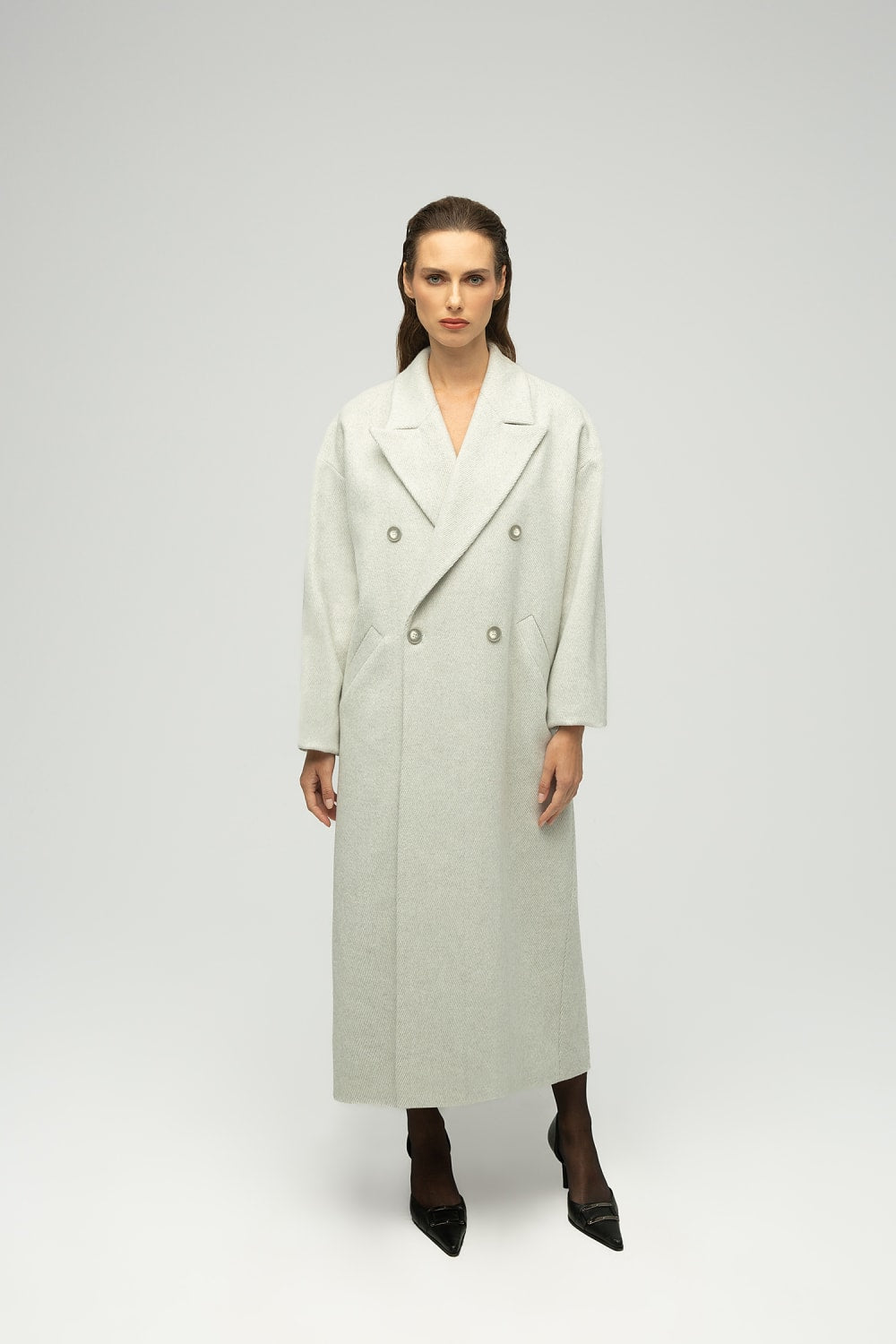 MAXIMUS-Suzan Oversize Yün Palto-Kaban-4-milagron.live