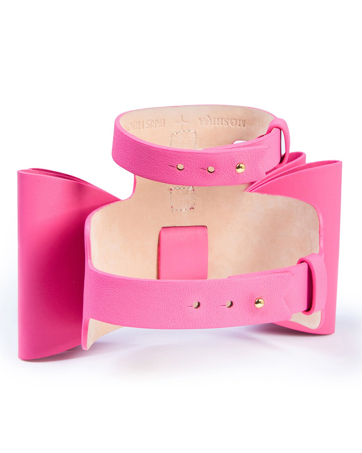 Metapink Bow Dog Harness — Paris Hilton × Moshiqa Luxury No-Pull Pet Harness