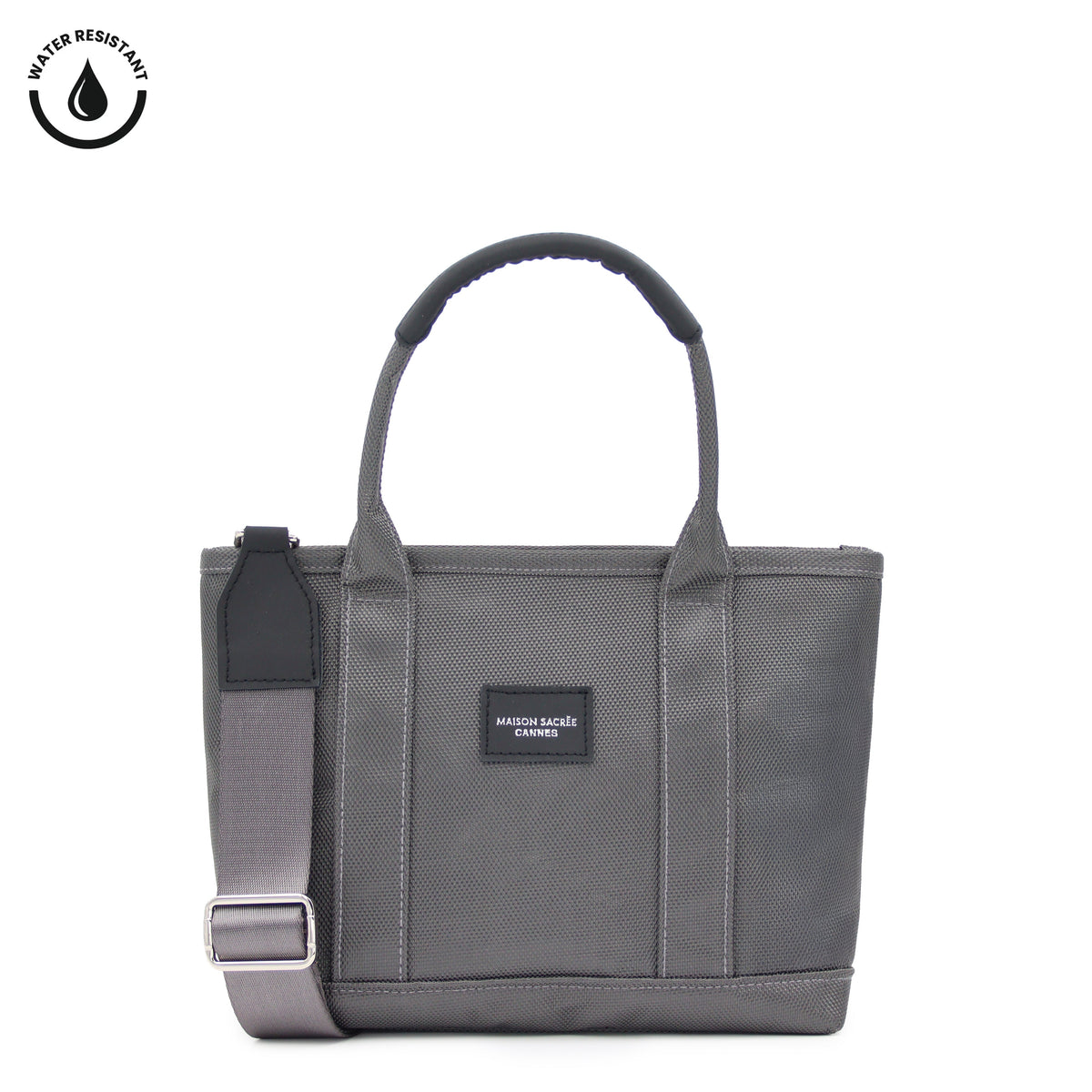 Maison Sacrée-Miramar Winter Grey Mini Shoulder Bag-Miramar-1-milagron.live