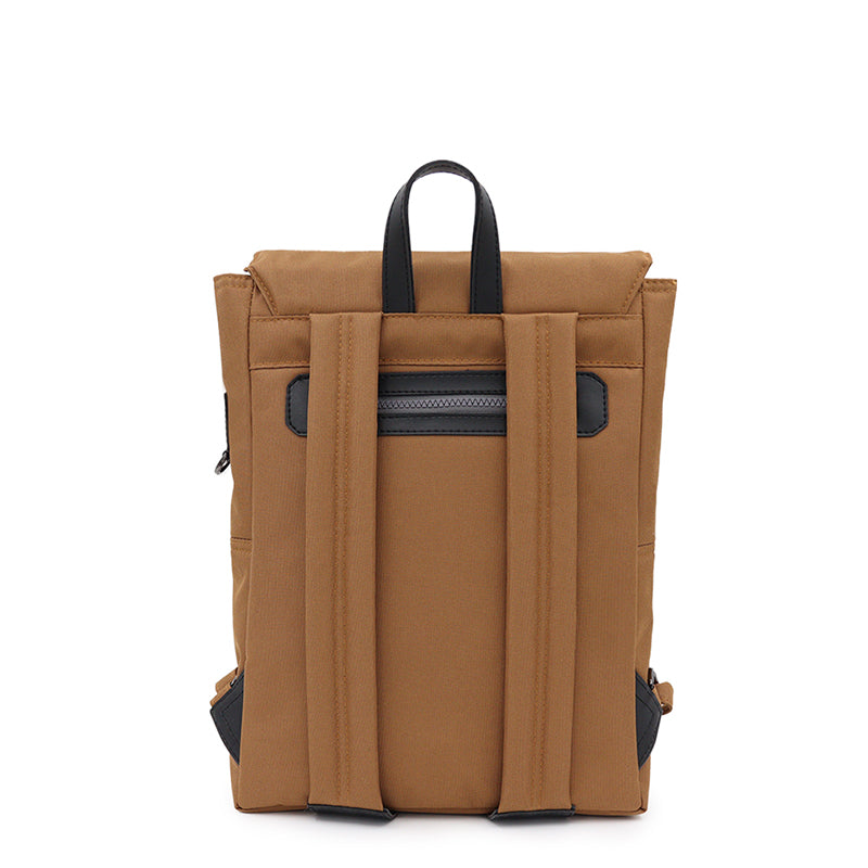 Maison Sacrée-SORUNLU - Ferrat Golden Brown 13'' Backpack-Sırt Çantası-3-milagron.live