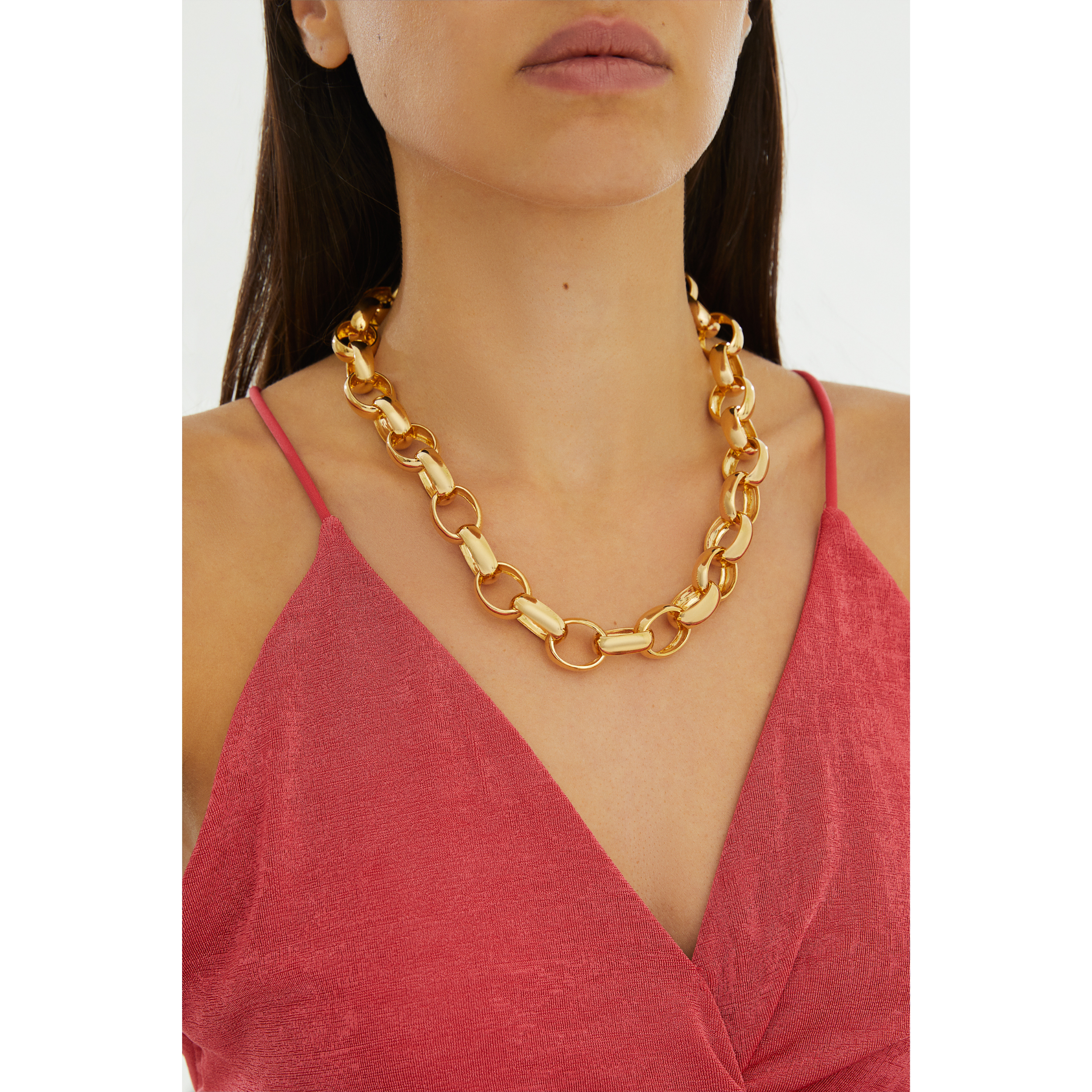 Maison Soula-Neith Chain Necklace-Necklace-2-milagron.live
