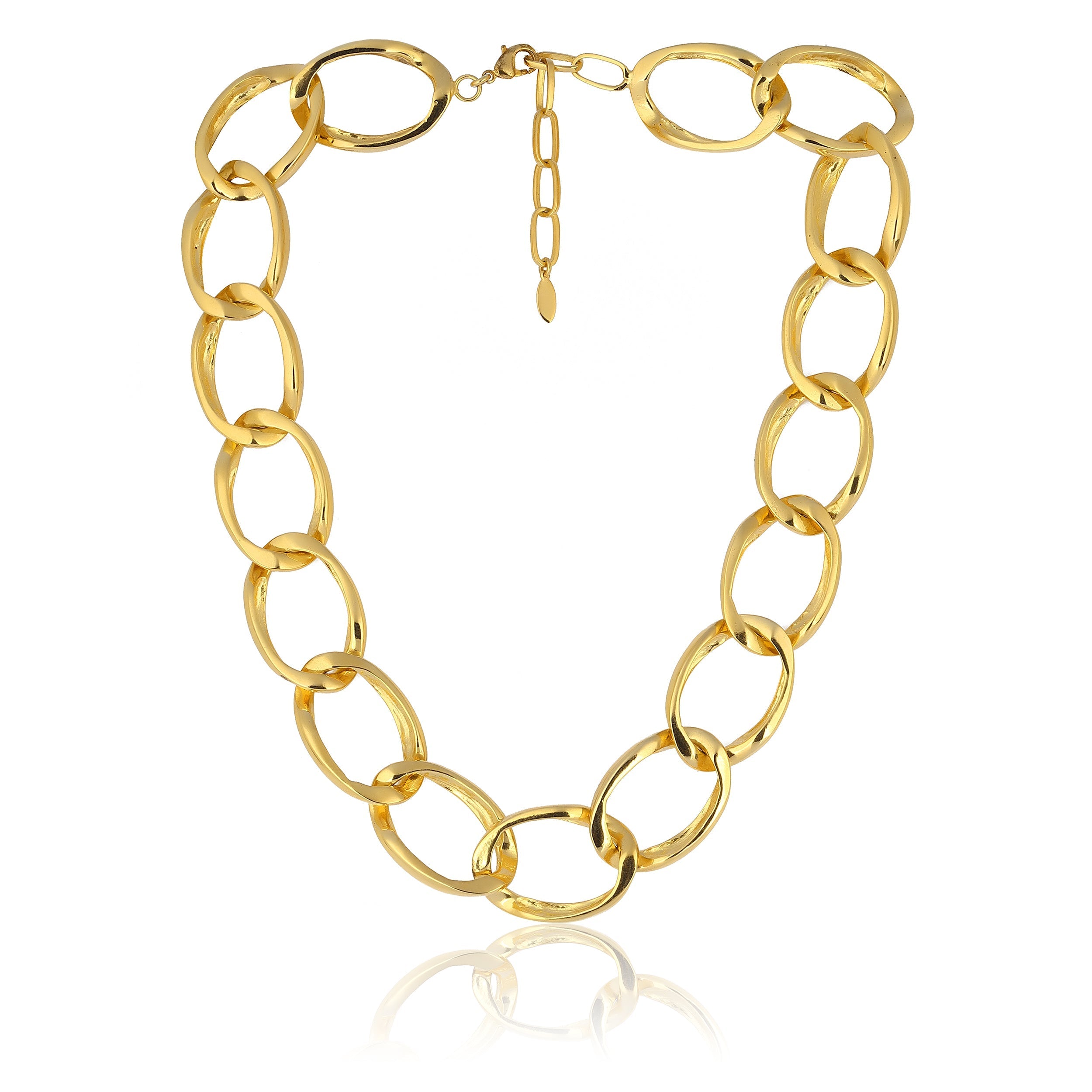 Maison Soula-Nyx Chain Necklace Thin Chains-Necklace-1-milagron.live
